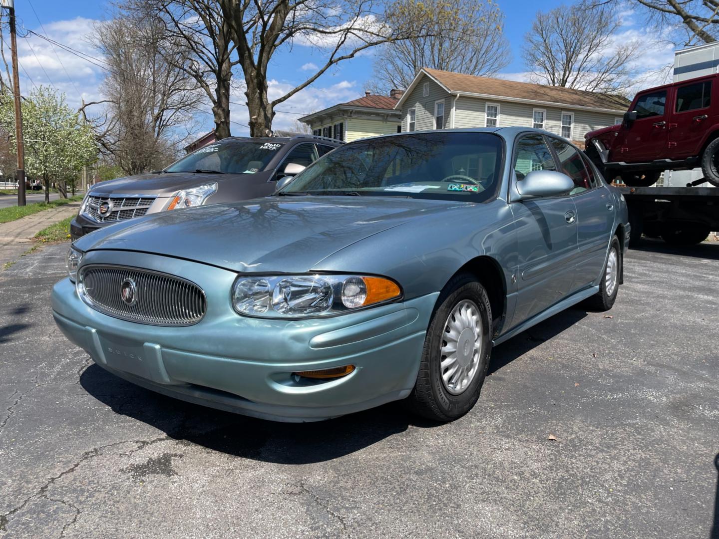 2003 blue Buick LeSabre Custom (1G4HP52K334) with an 3.8L V6 OHV 12V engine, 4-Speed Automatic Overdrive transmission, located at 101 N. Main Street, Muncy, PA, 17756, (570) 546-5462, 41.207691, -76.785942 - Photo#1